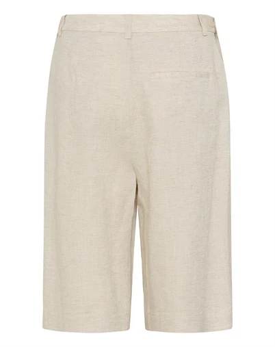 Gestuz - GZRiava Shorts - Light Sand Melange 